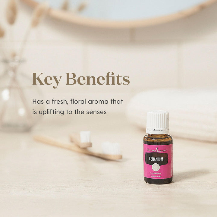 Young Living Geranium Essential Oil, 15 ml