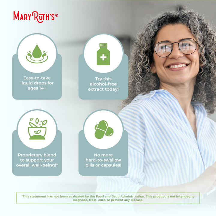 MARYRUTH'S Nootropic Focus Supplement, 30 Servings