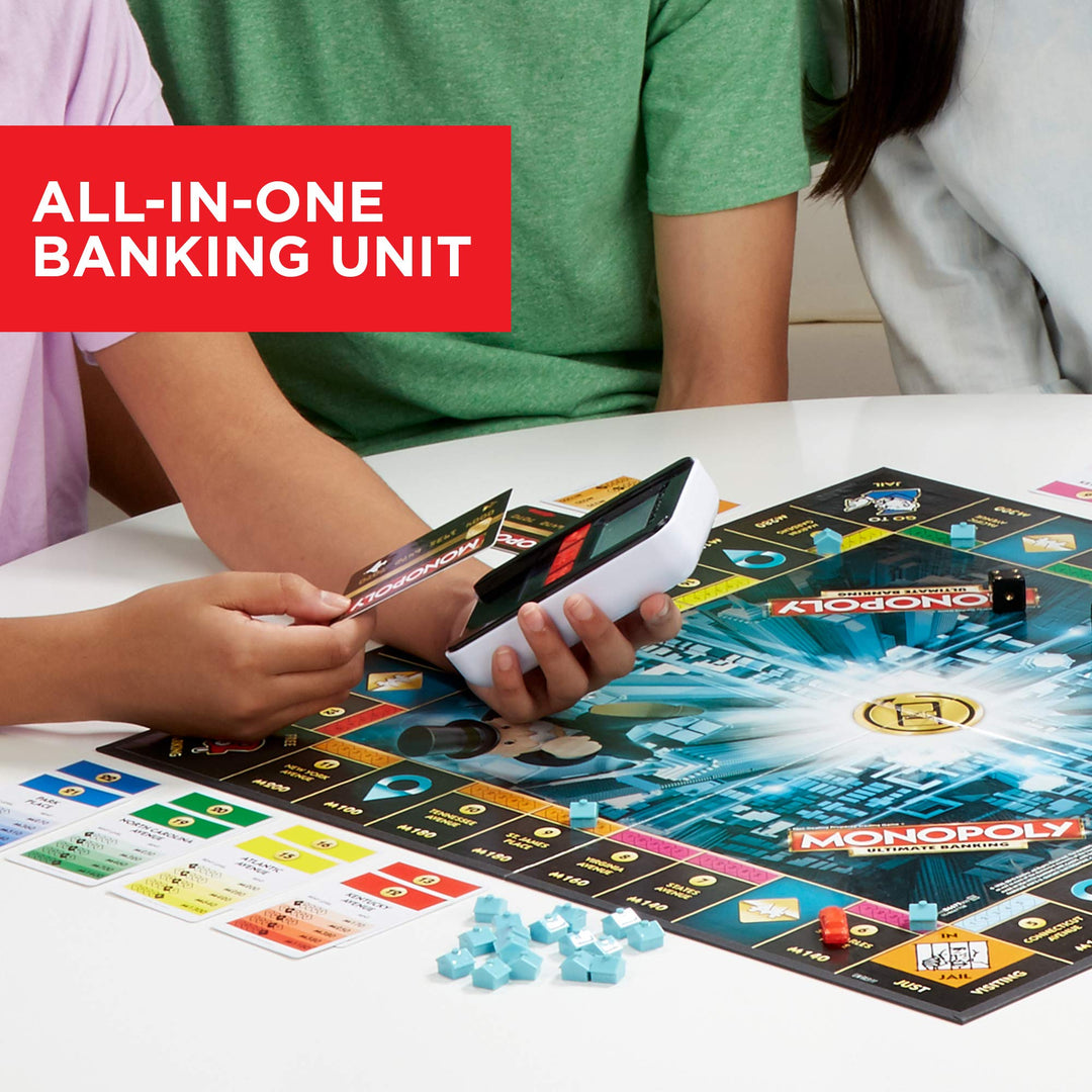 Monopoly Ultimate Banking Edition Board Game, Amazon Exclusive
