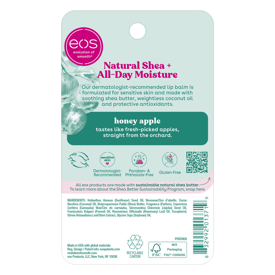 eos Super Soft Shea Lip Balm, Honey Apple, 0.25 oz