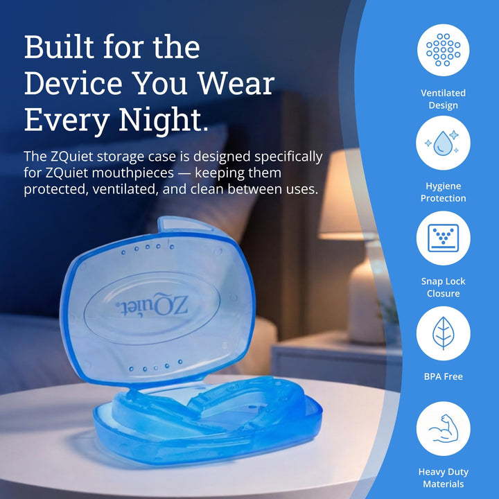 ZQuiet Storage Case, Mouthpiece Case