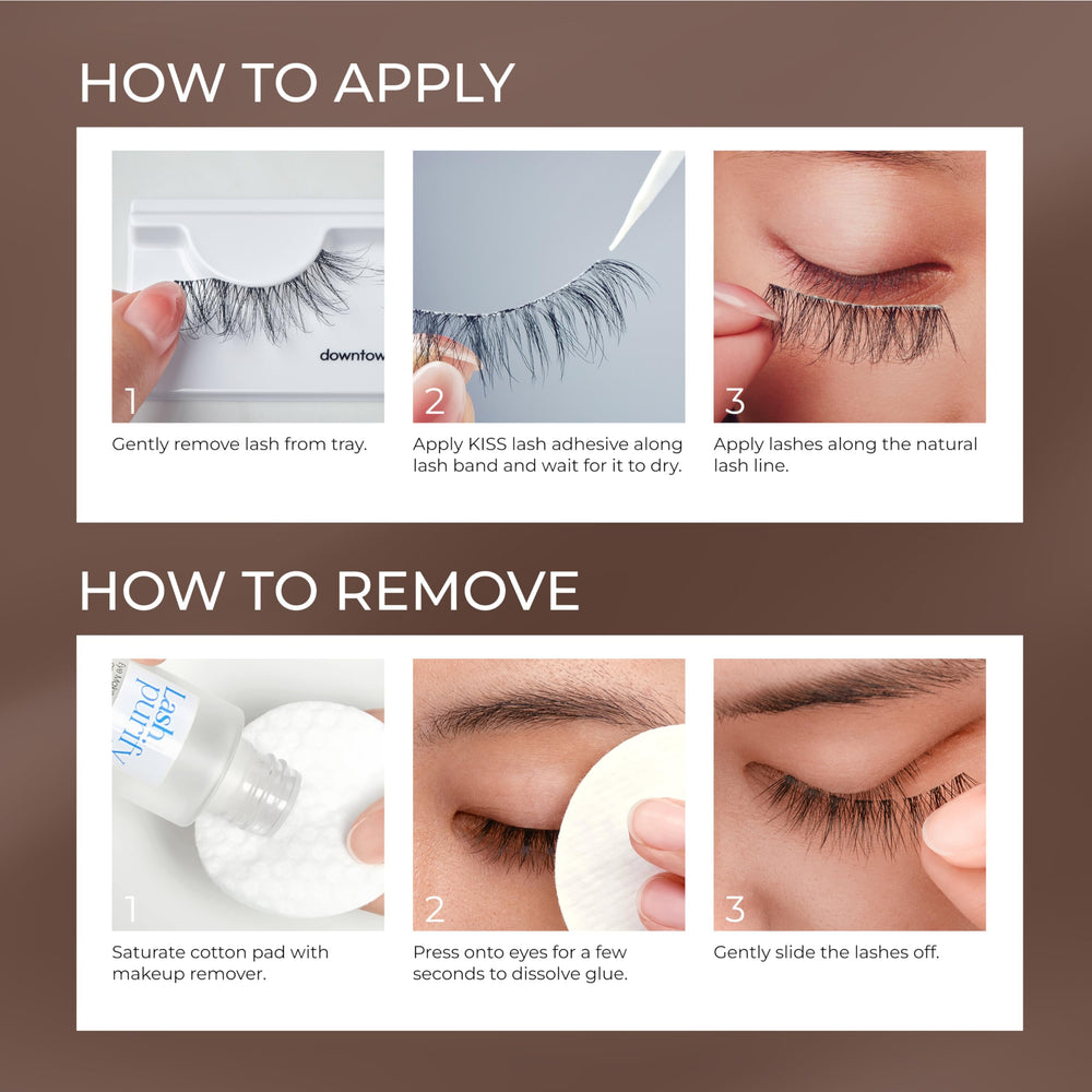 KISS Lash Couture False Eyelashes, Cruise, 4 Count