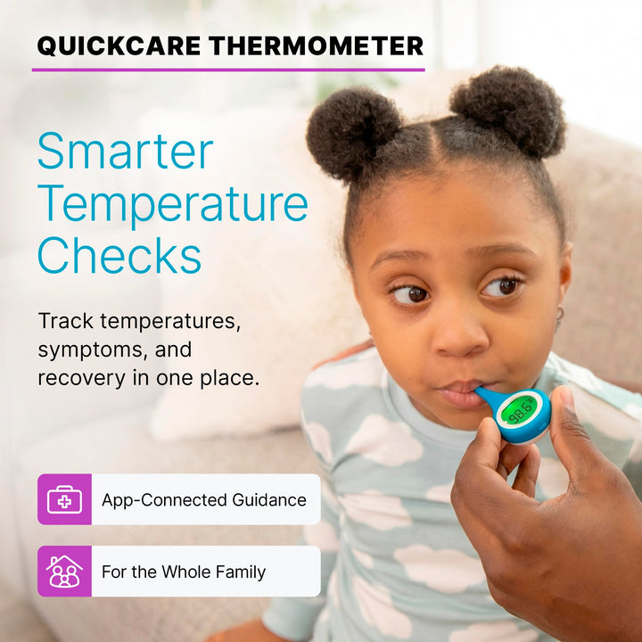 Kinsa QuickCare Smart Thermometer, 1 Count