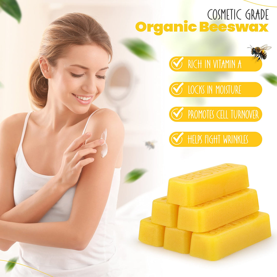 Eco-Lux Essentials Beeswax Blocks, 180 g