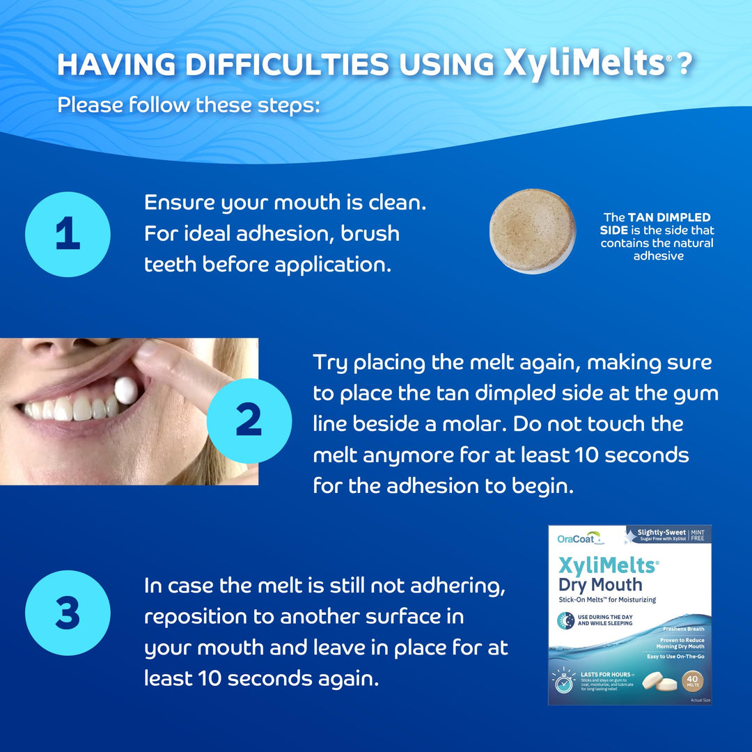 Oracoat XyliMelts, Slightly Sweet, 40 Count