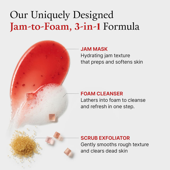 FULLY Red Tomato Jam Mask Cleanser, 4.05 fl oz