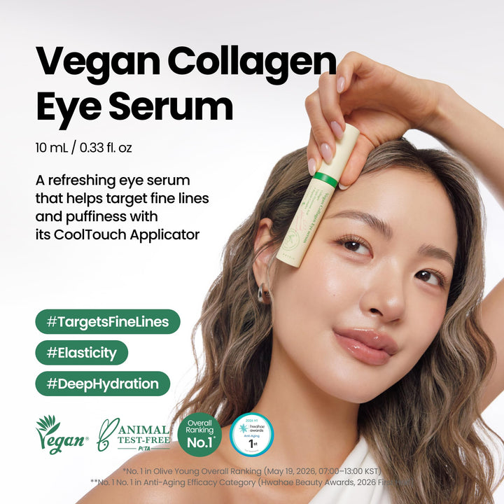 AXIS-Y Vegan Collagen Eye Serum, 0.33 fl oz