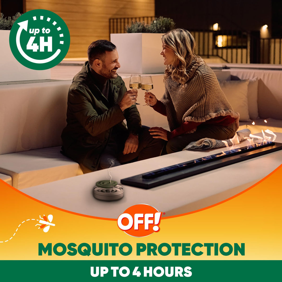 OFF! Mosquito Repellent Coils, Country Fresh, 6 Count, Pack of 6