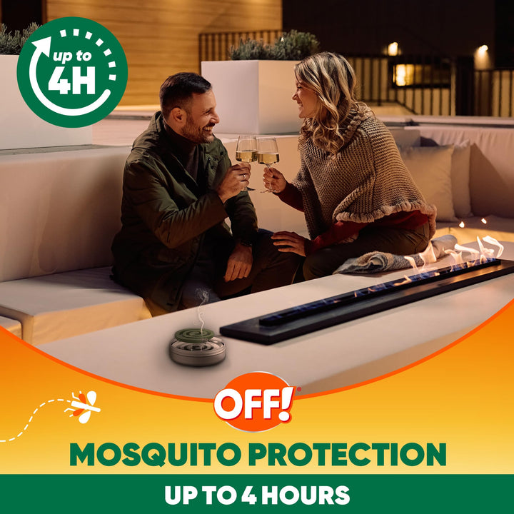 OFF! Mosquito Repellent Coils, Country Fresh, 6 Count, Pack of 6