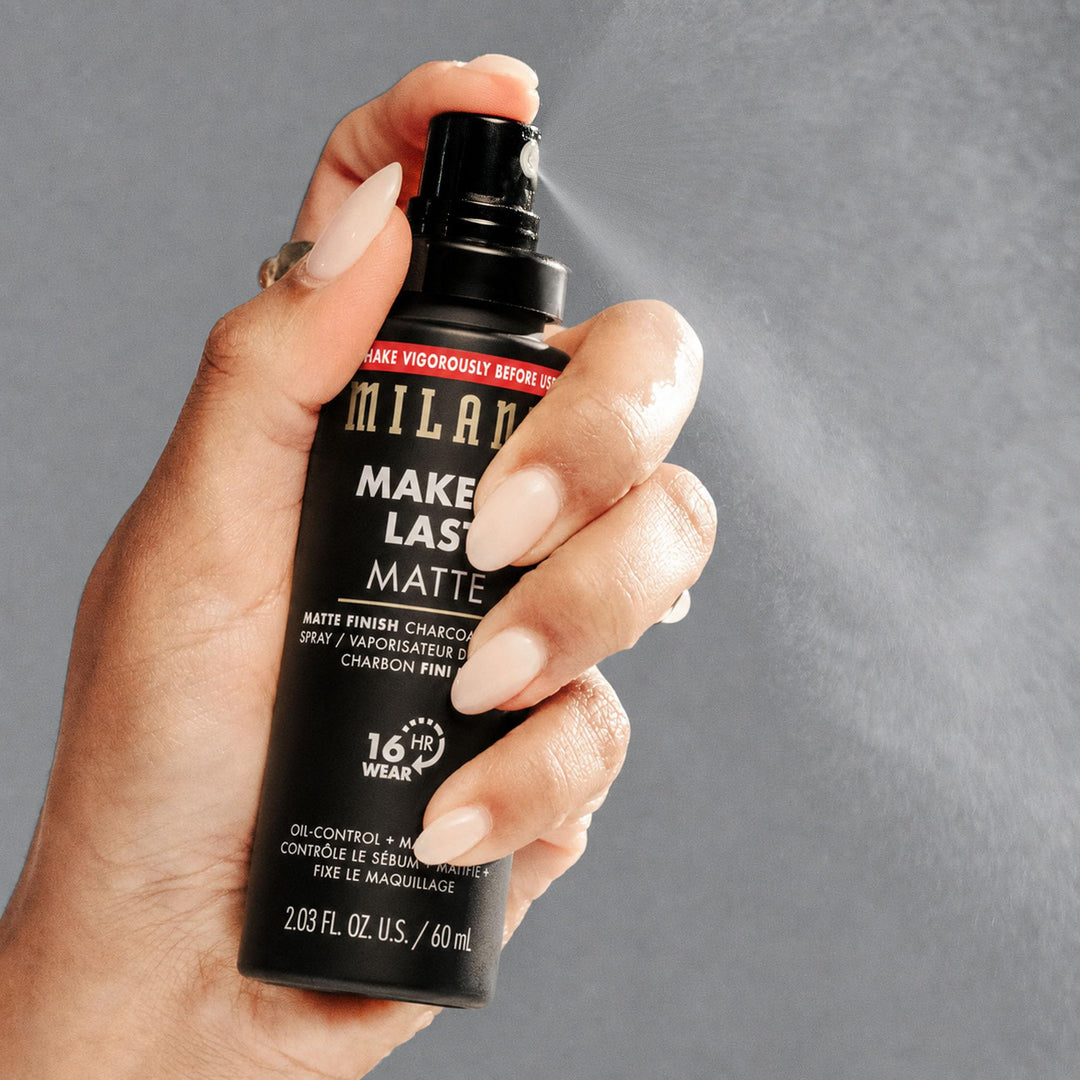 Milani Make It Last Setting Spray, Charcoal, 05 Matte Finish