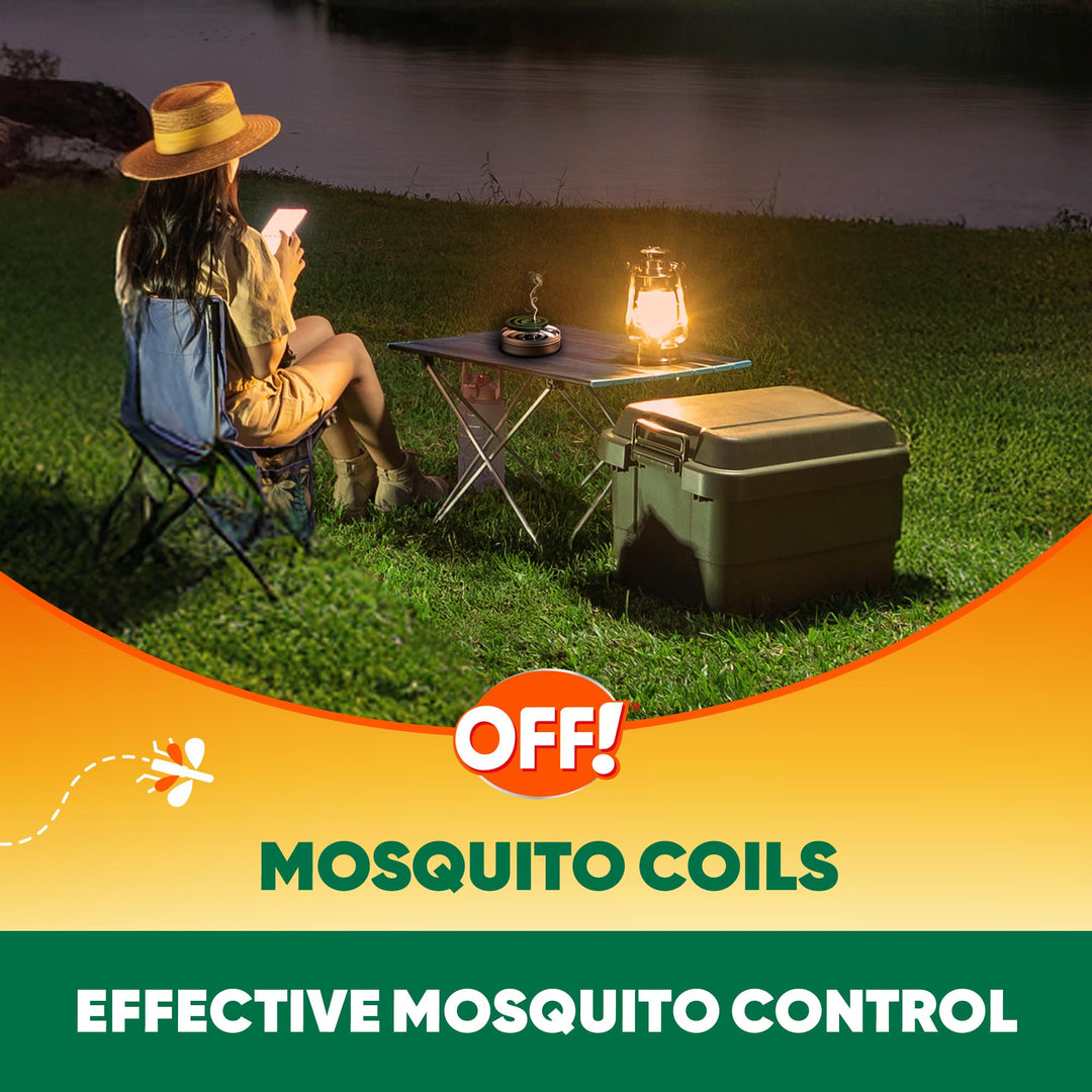 OFF! Mosquito Repellent Coils, Country Fresh, 6 Count, Pack of 6