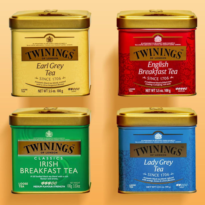Twinings Earl Grey Loose Black Tea, 3.53 oz