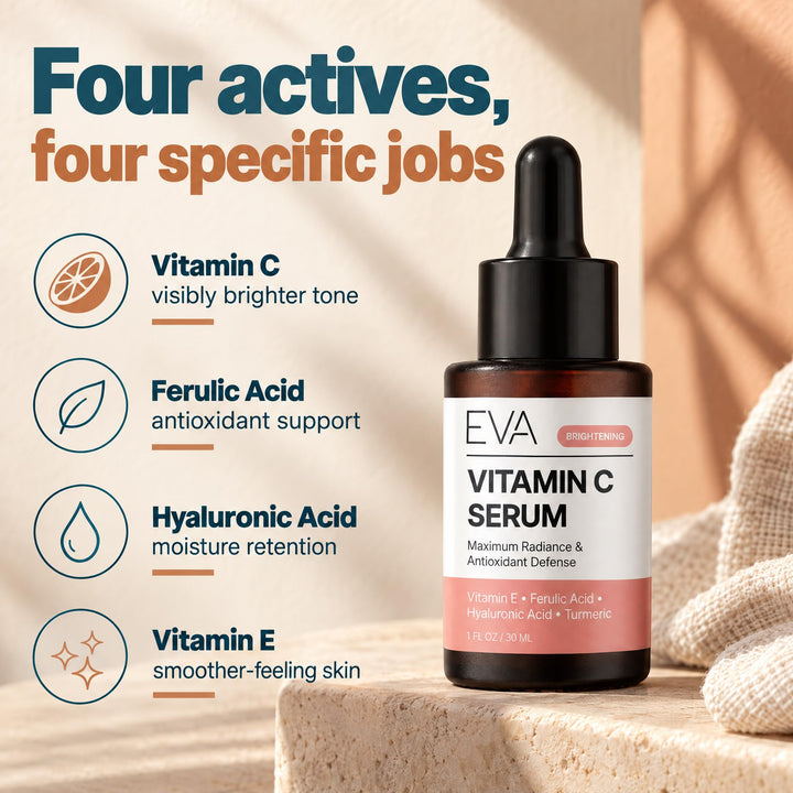 Eva Naturals Vitamin C Serum, 20%, 30 ml
