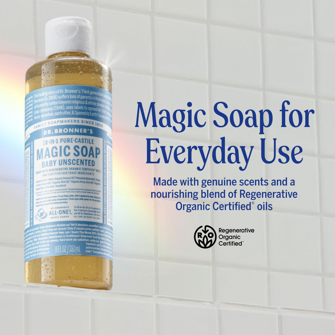 Dr. Bronner's Baby Mild All-One Magic Soap, 240 ml