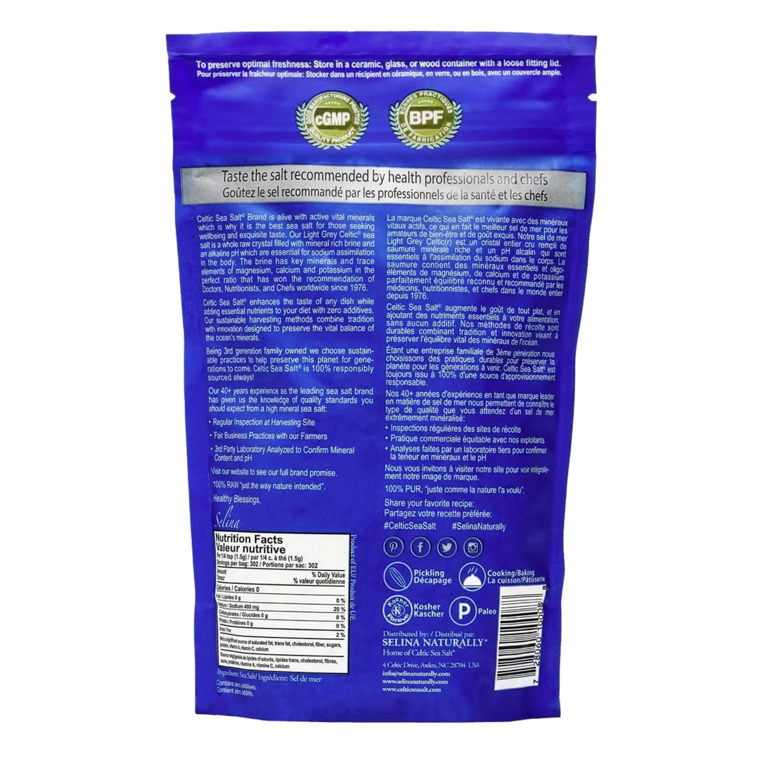 CELTIC SEA SALT Light Grey Celtic Sea Salt, 1 lb