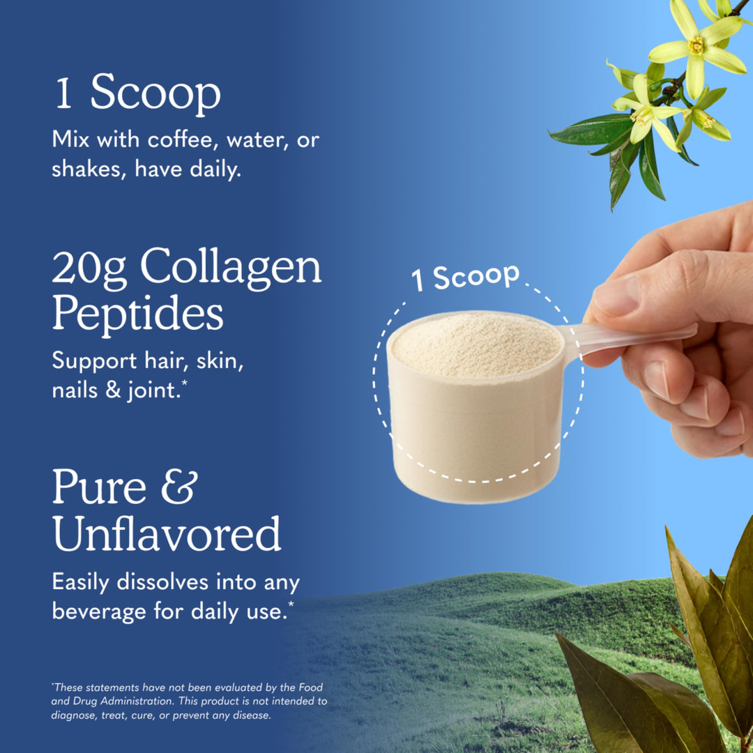 Garden of Life Collagen Powder, Unflavored, 28 Servings