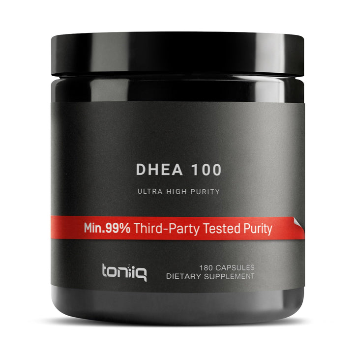Toniiq DHEA 100 mg Capsules, 180 Count