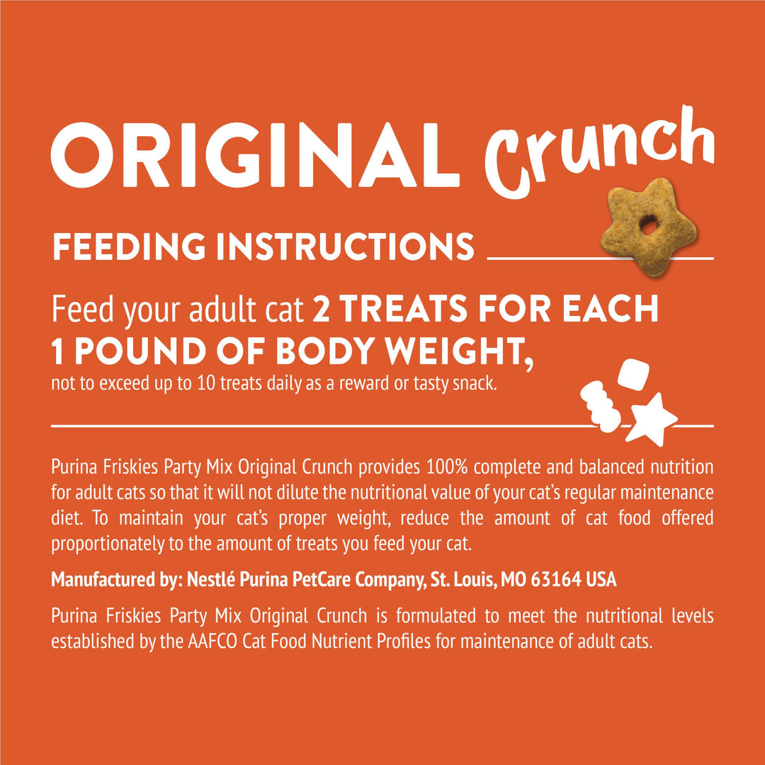 Friskies Party Mix Original Crunch Cat Treats, 30 oz