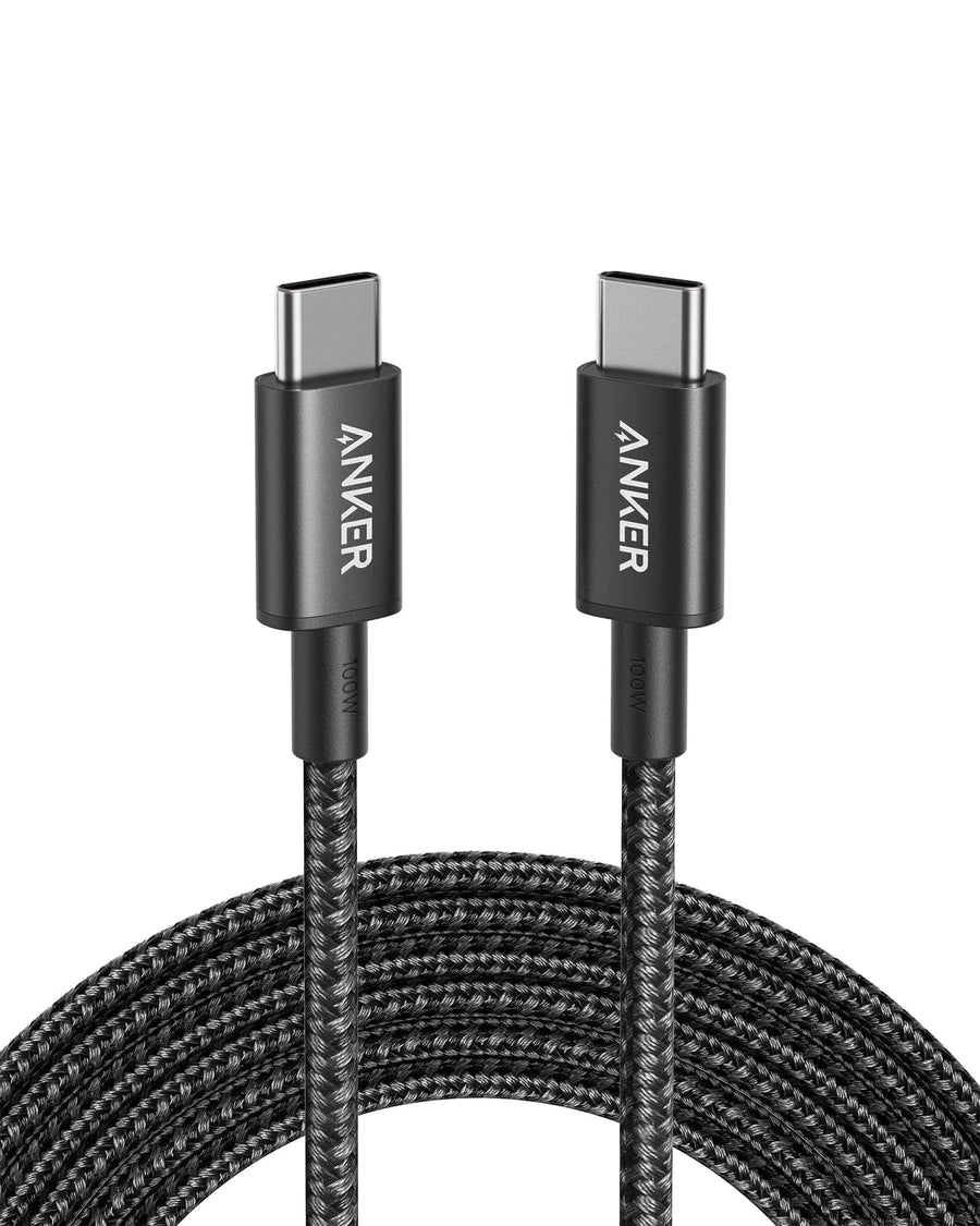 Anker USB C to USB C Cable, Black, 3 m