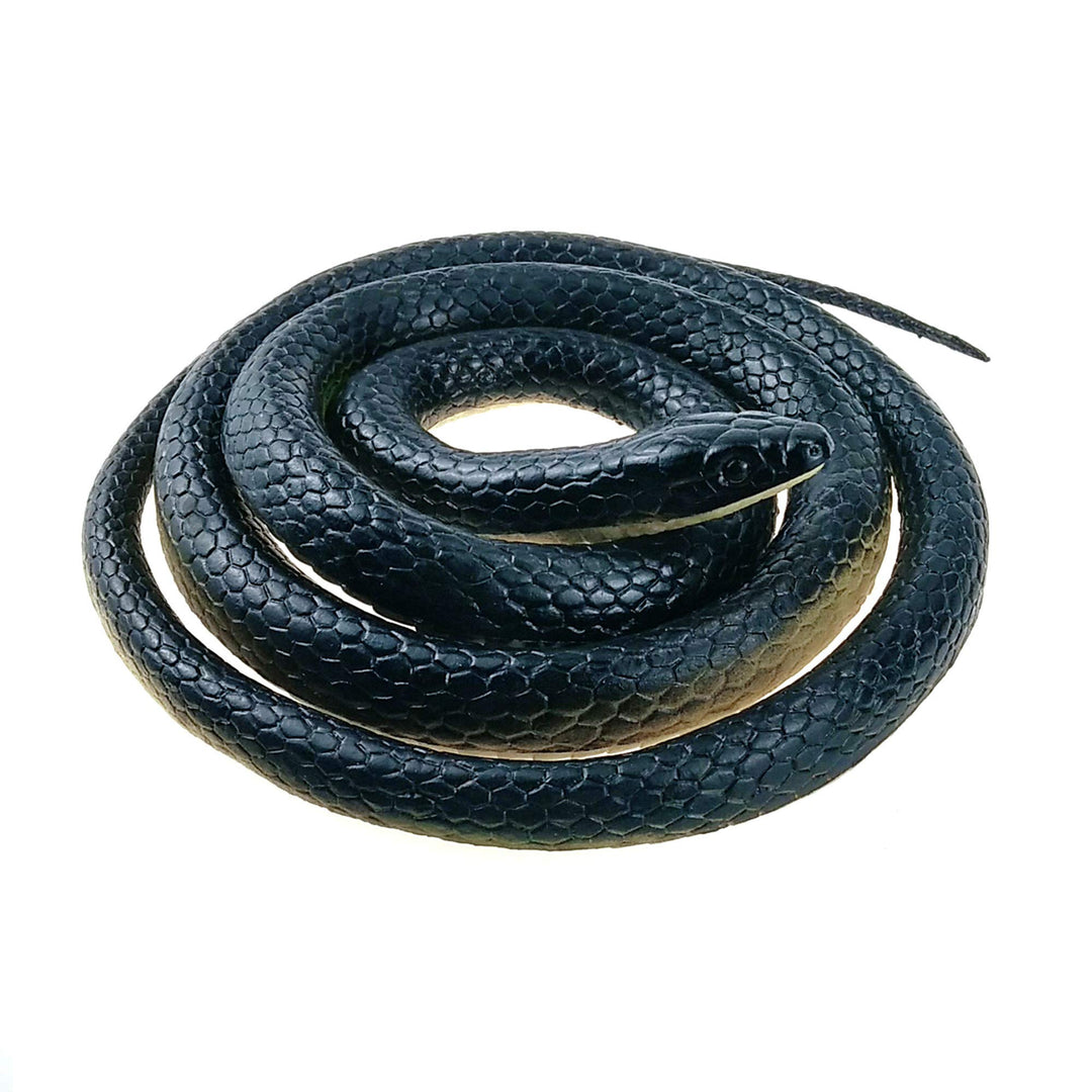 NAKIMO Realistic Rubber Snake Toy, 50 in