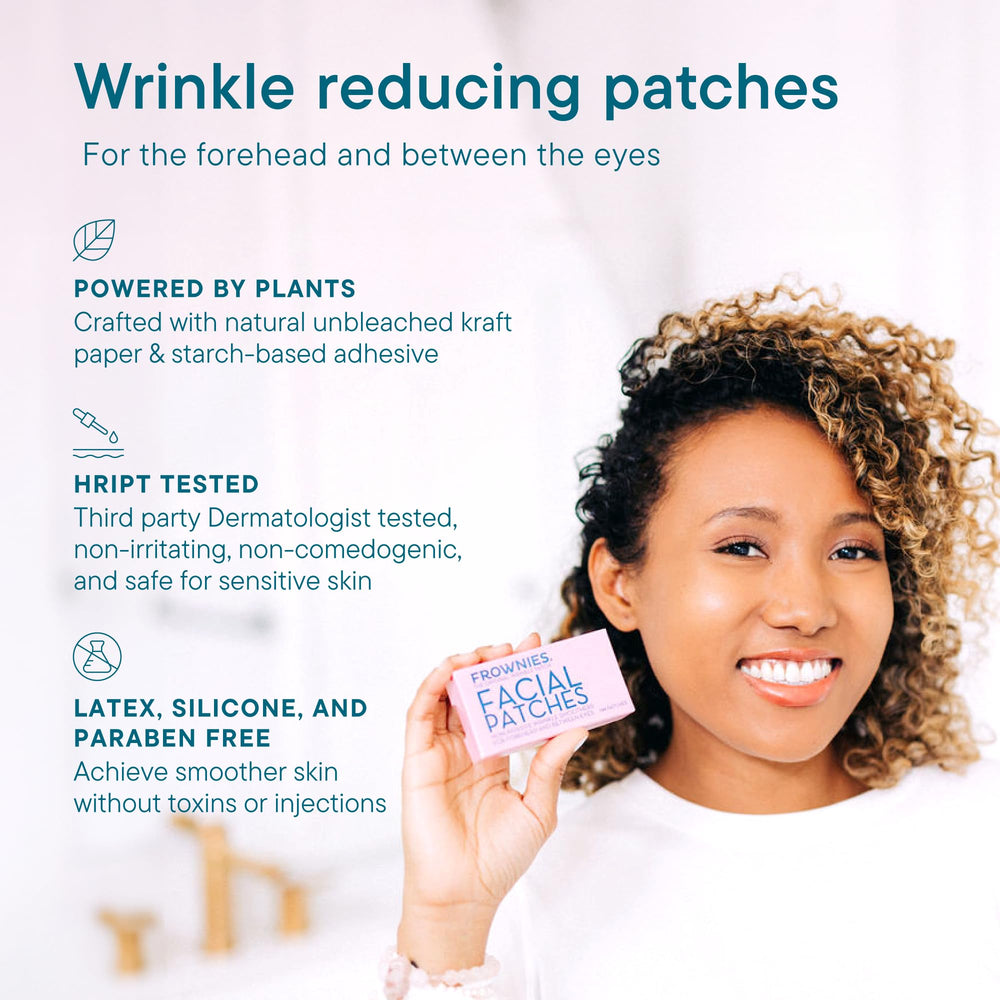 Frownies Forehead and Between the Eyes Wrinkle Patches, 144 Count