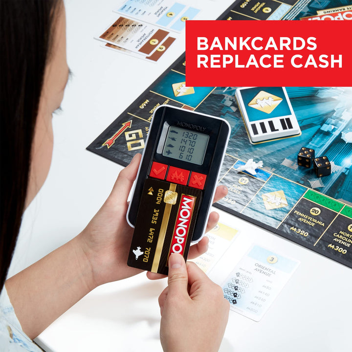 Monopoly Ultimate Banking Edition Board Game, Amazon Exclusive