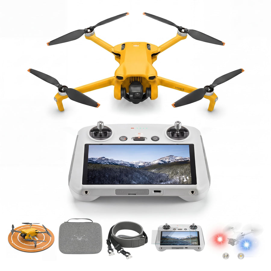 DJI Mini 3 Pro Drone, DJI RC, Under 249 g