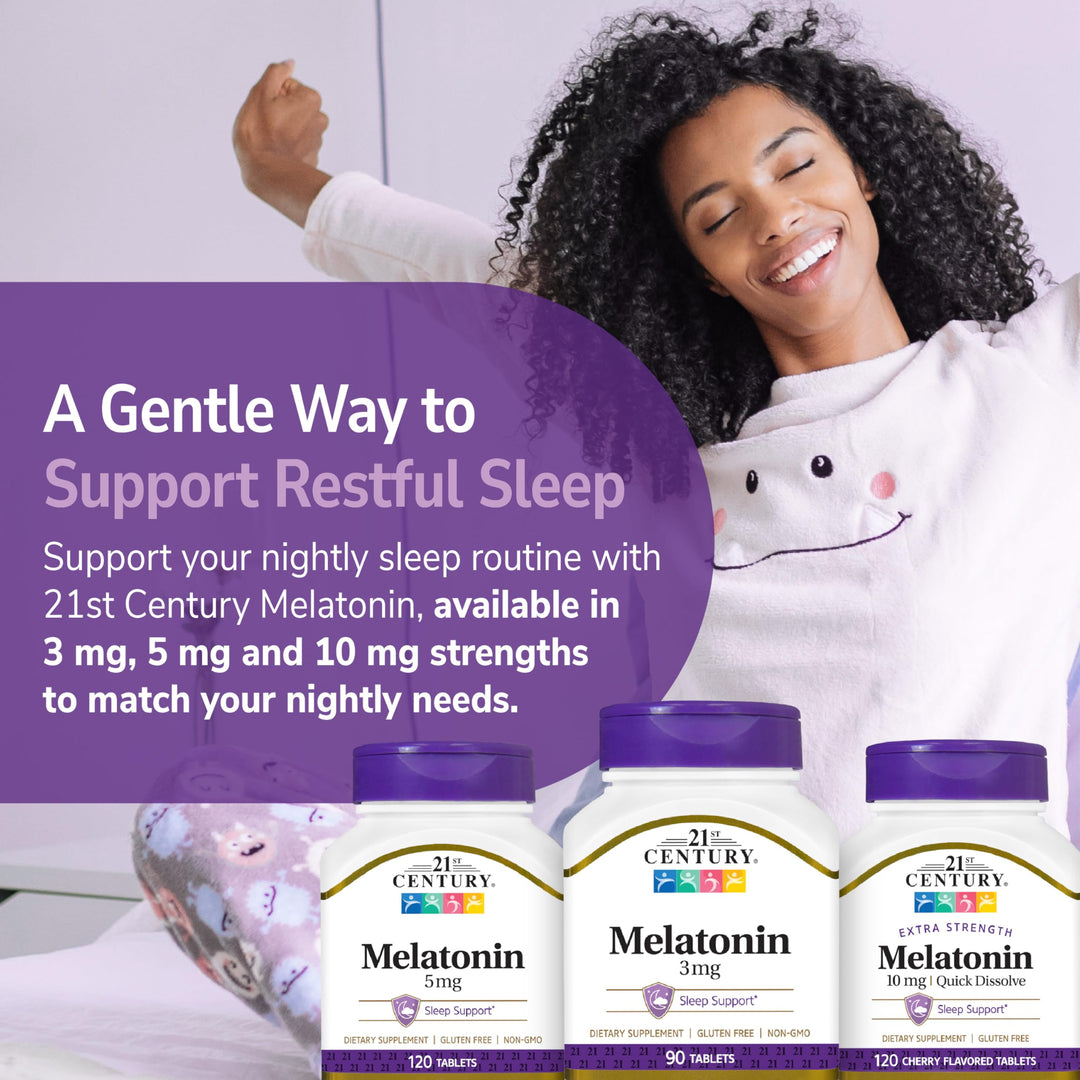 21st Century Melatonin, 3 mg, 200 Count