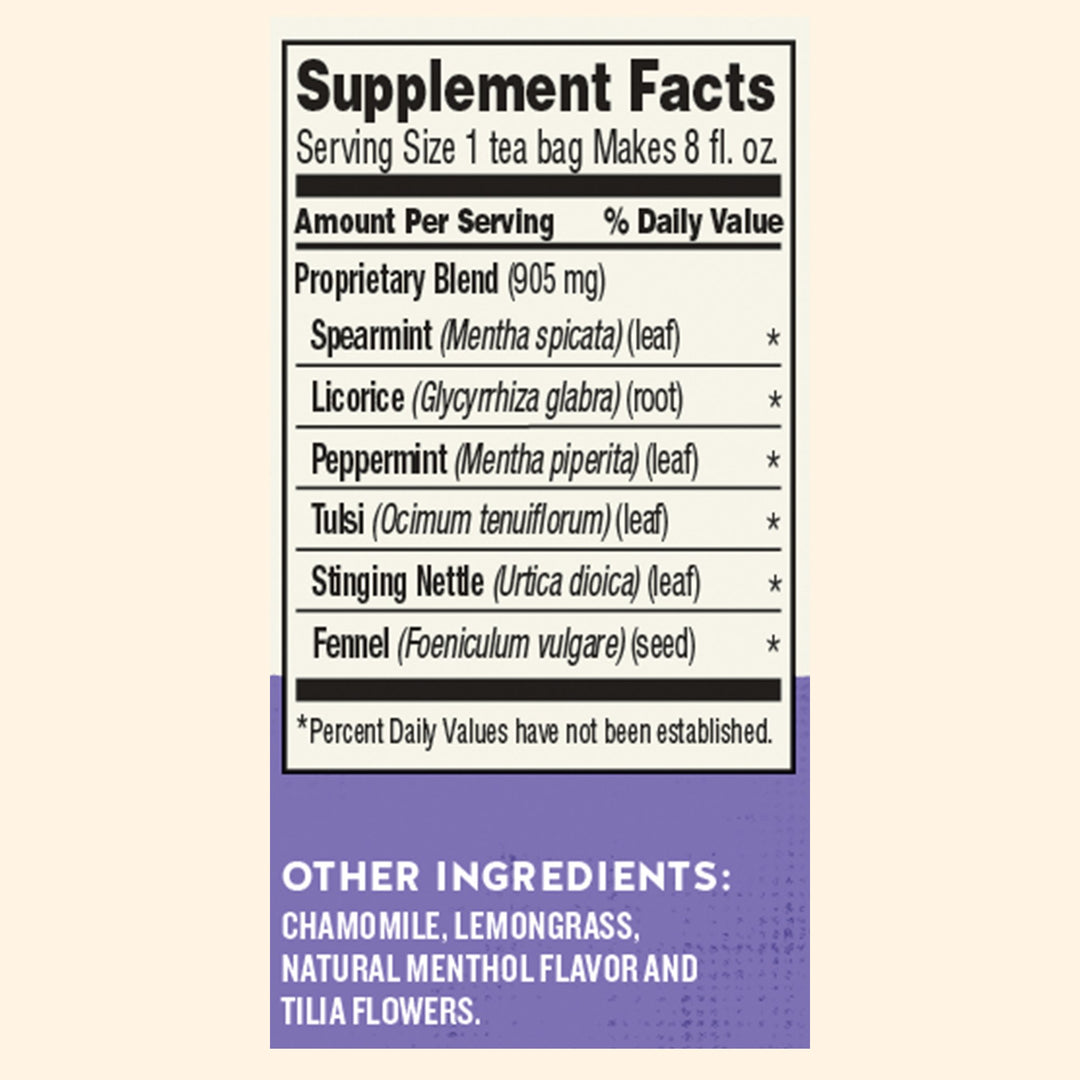 Celestial Seasonings Sleepytime Sinus Soother Wellness Tea, 20 Count
