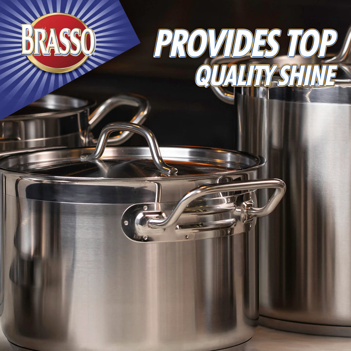 Brasso Multi-Purpose Metal Polish, 8 oz