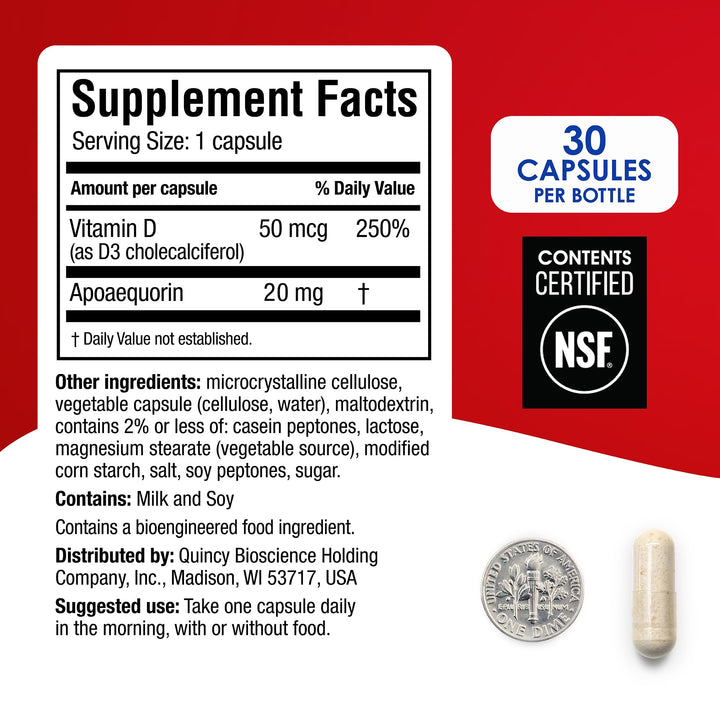 Prevagen Memory Supplement, 30 Count