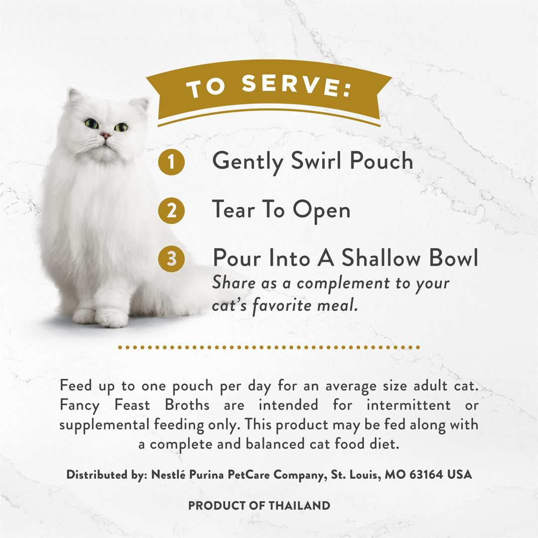 PURINA Fancy Feast Senior Wet Cat Food, Chicken, 16 Count