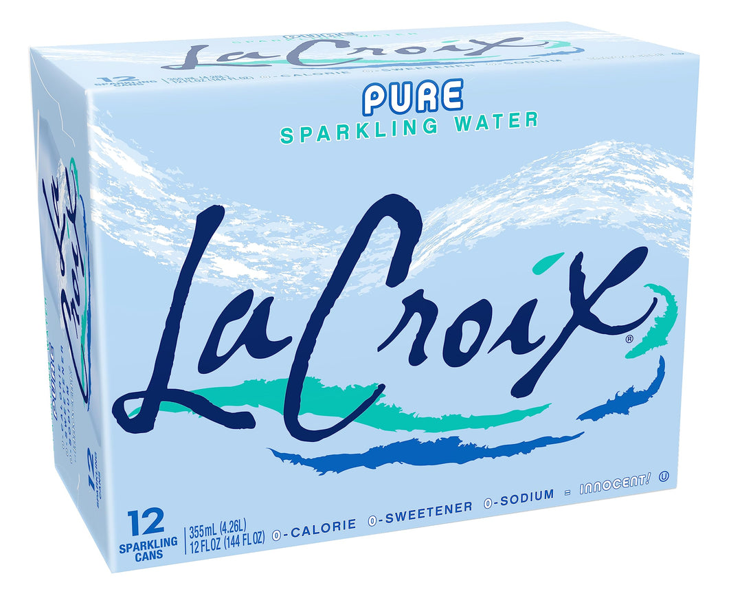LaCroix Sparkling Water, Pure, 12 fl oz, 12 Count