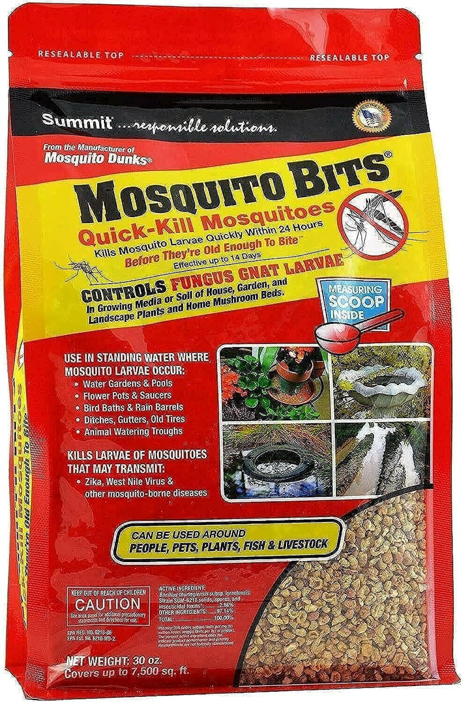 Summit...responsible solutions Mosquito Bits, 30 oz