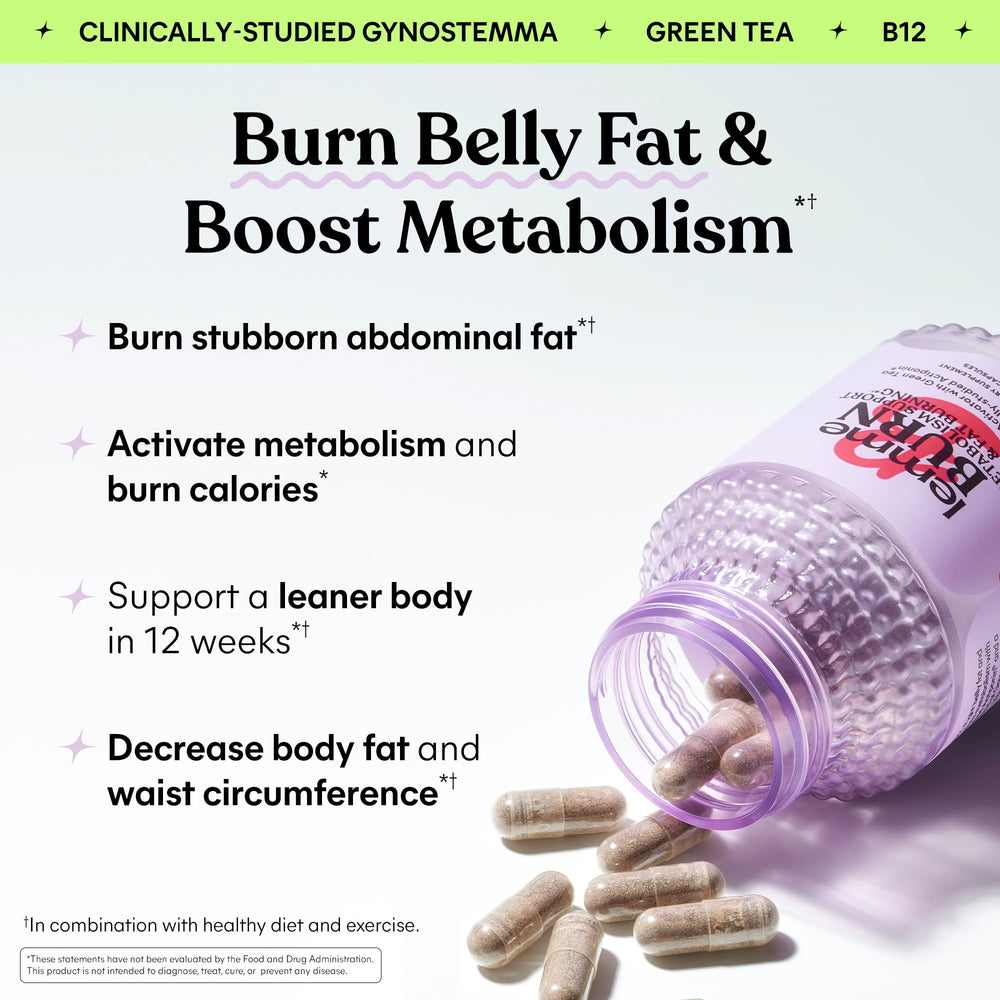 Lemme Burn Metabolism Supplement, 60 Count