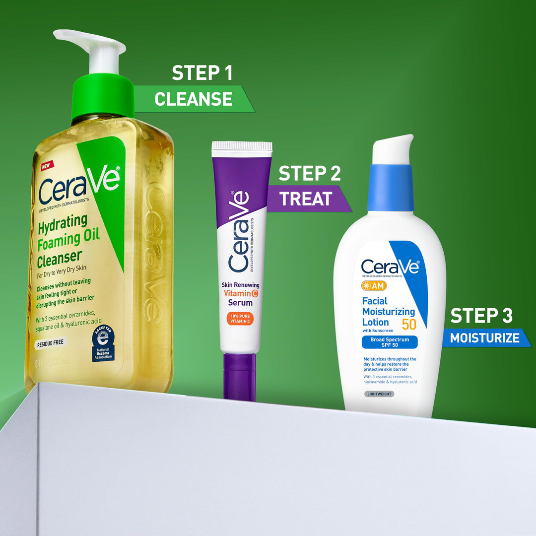 CeraVe Hydrating Foaming Cleanser, 8 fl oz