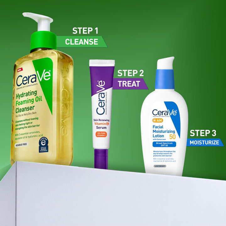 CeraVe Hydrating Foaming Cleanser, 8 fl oz