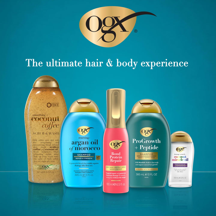 OGX Extra Creamy + Coconut Miracle Oil Moisture Body Wash, 19.5 fl oz