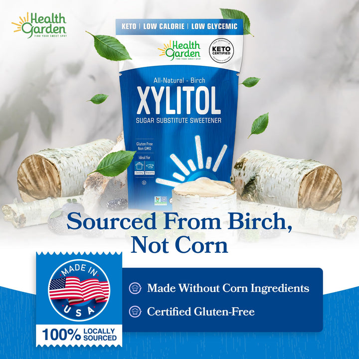 Health Garden Birch Xylitol Sweetener, 1 lb
