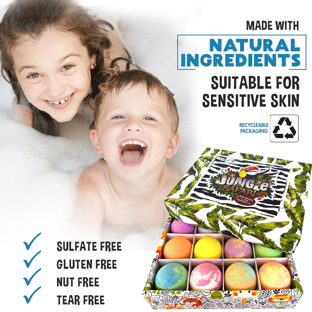 Mineral Me California Bath Bombs with Surprise Inside, 12 Count