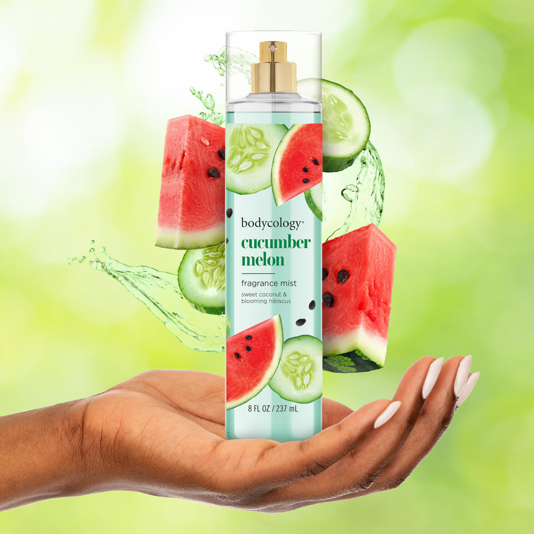 Bodycology Cucumber Melon Body Mist, 237 ml