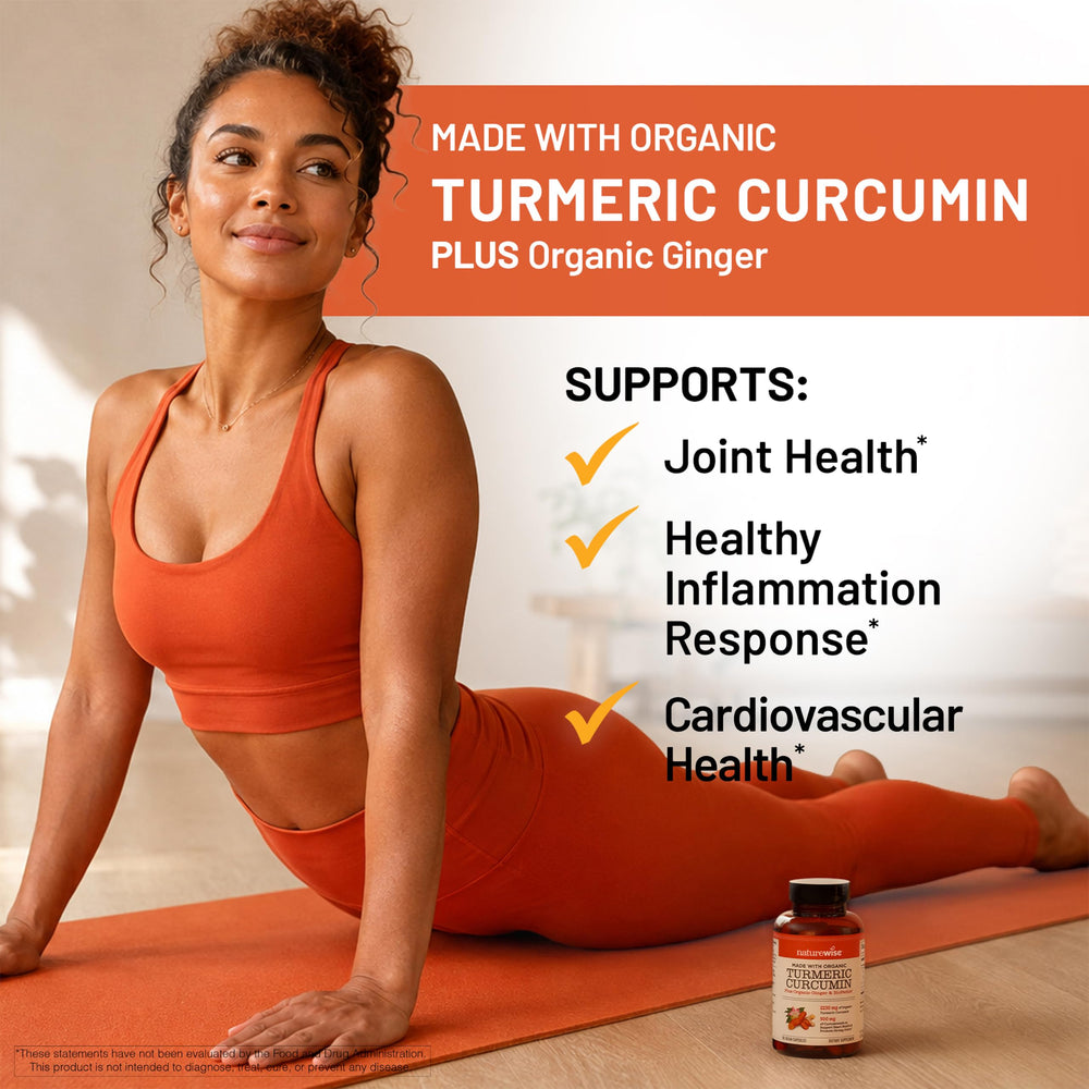 NatureWise Turmeric Curcumin, 2250mg, 180 Count