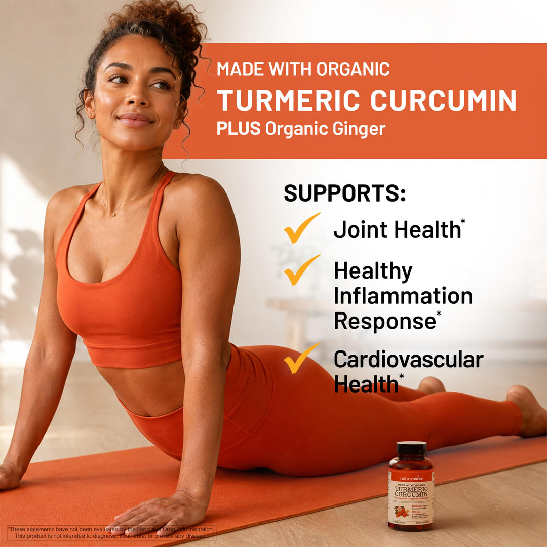 NatureWise Turmeric Curcumin, 2250mg, 180 Count