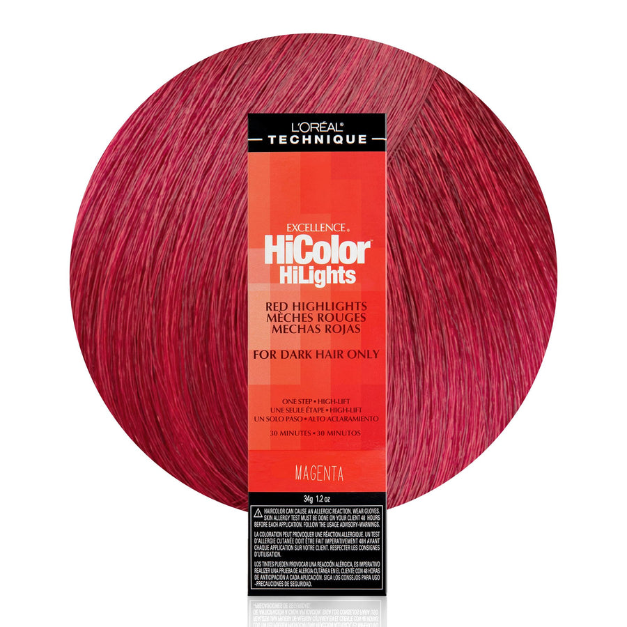 L'Oréal Technique HiColor Red HiLights Permanent Hair Color, Red