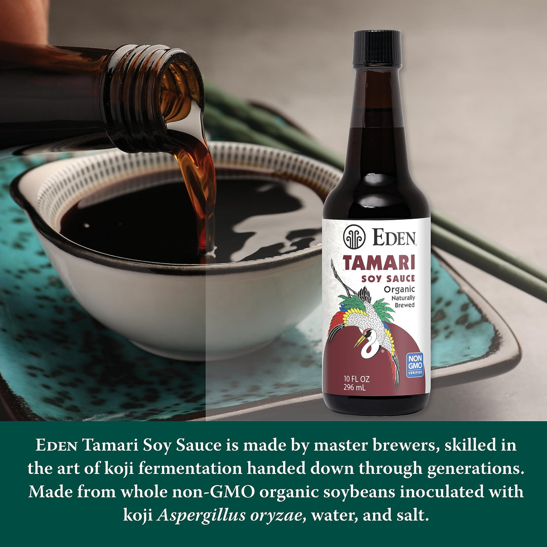 CREATION AND MAINTENANCE OF PURITY IN FOOD Organic Tamari Soy Sauce, 10 fl oz
