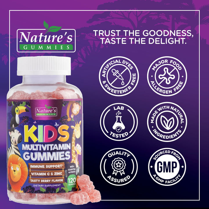 Nature's Nutrition Kids Multivitamin Gummies