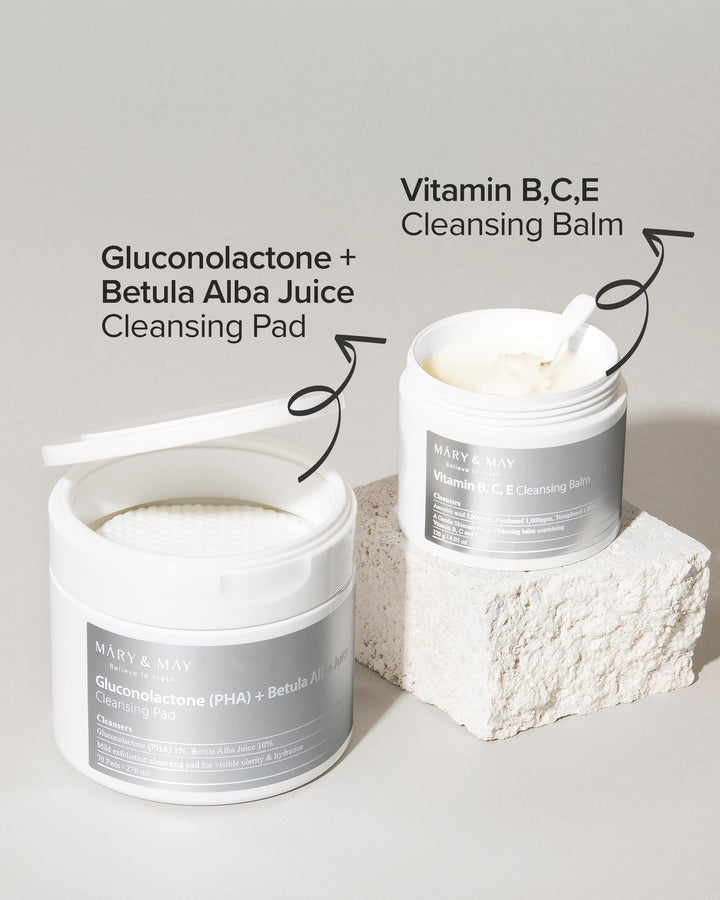 Mary&May Vitamin B C E Sherbet Cleansing Balm, 4.23 oz