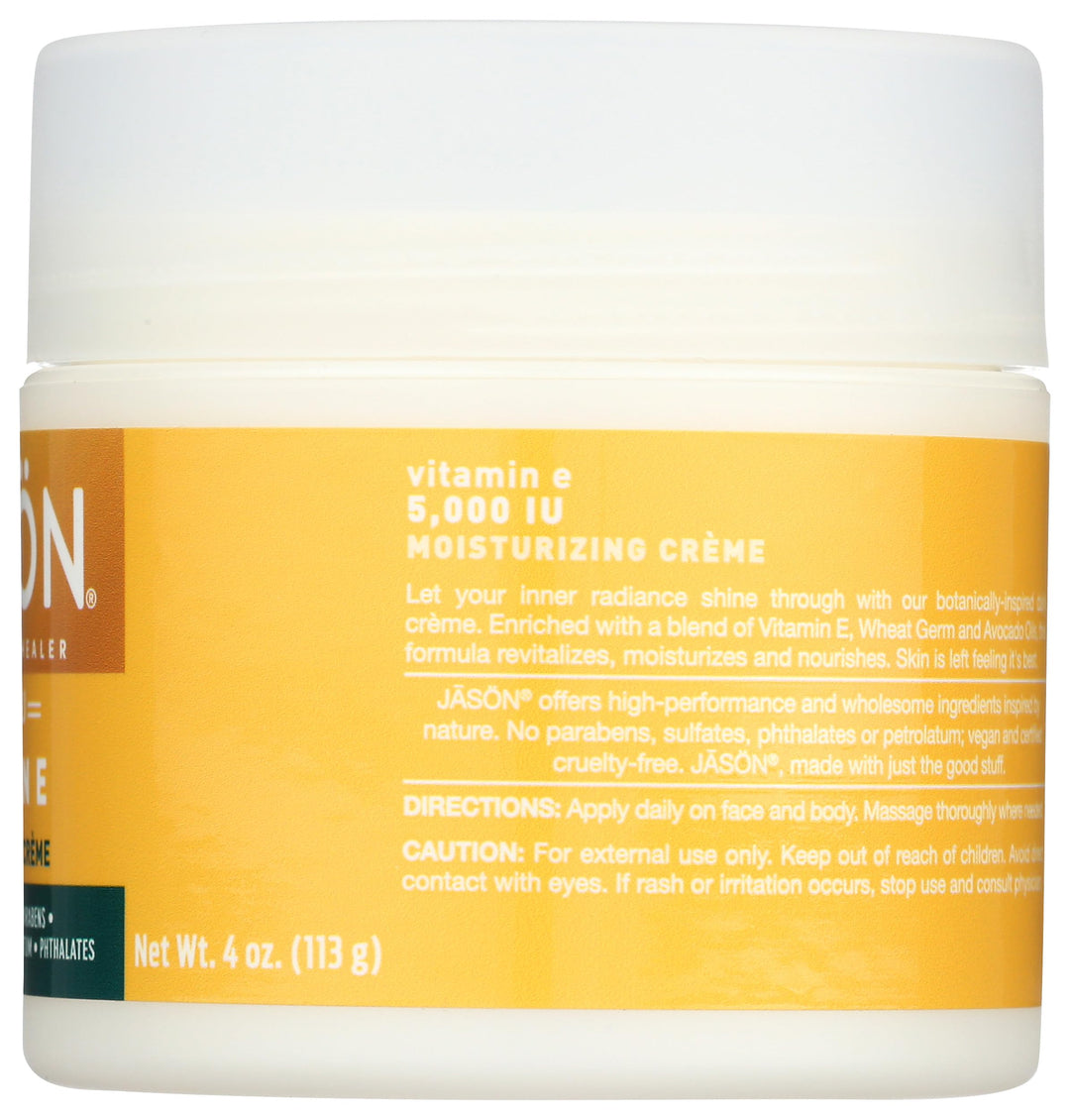 Jasön Revitalizing Vitamin E Moisturizing Crème, 5,000 IU, 4 oz