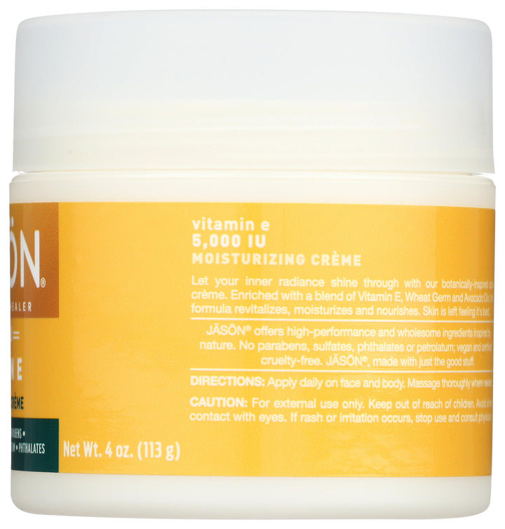 Jasön Revitalizing Vitamin E Moisturizing Crème, 5,000 IU, 4 oz