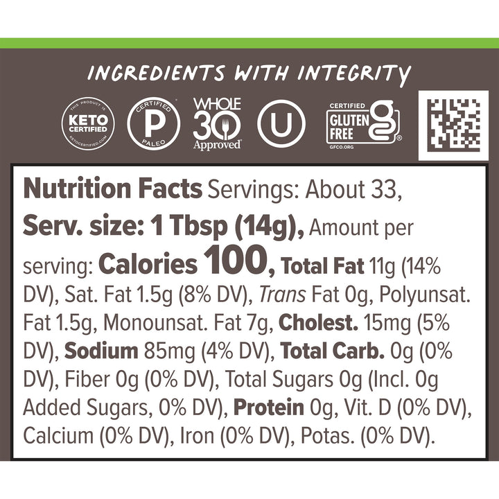 Primal Kitchen Squeeze Mayonnaise with Avocado Oil, 6 Count